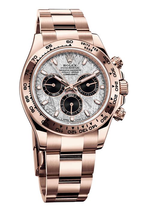 rolex daytona or blanc fond meteorite|rolex daytona cosmograph white gold.